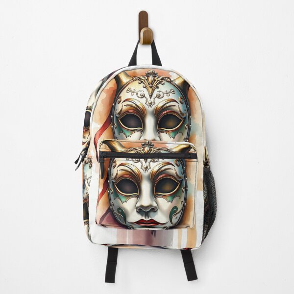 Item preview, Detailed Venetian Mask | Watercolor Style designed and sold by UnhingedBird.