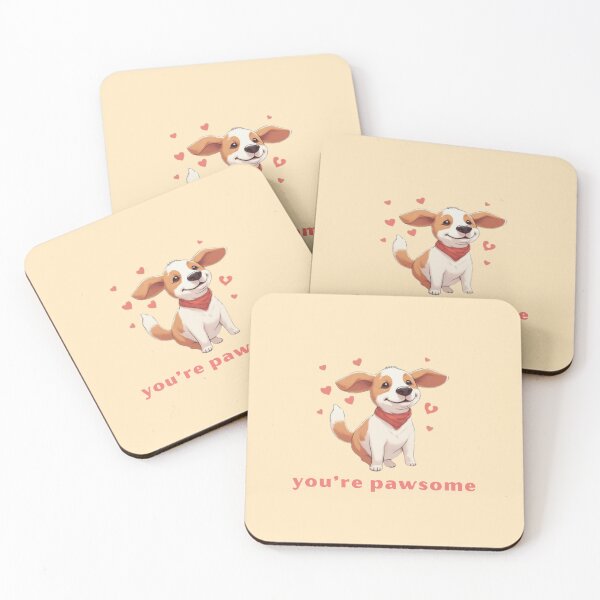 Item preview, You’re Pawsome - Cute Pun | TeeHee Puns Funny Design designed and sold by TeeHee Puns.
