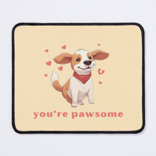 Item preview, You’re Pawsome - Cute Pun | TeeHee Puns Funny Design designed and sold by TeeHee Puns.