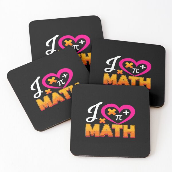 Item preview, I Love Math Design • Colorful Math Symbols Heart • Fun STEM Aesthetic for Students & Teachers designed and sold by Bright Nest Studio.