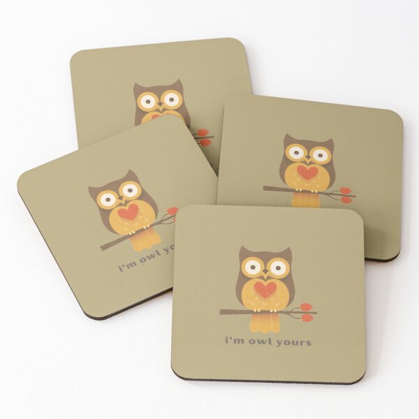 Item preview, I’m Owl Yours - Cute Pun | TeeHee Puns Funny Design designed and sold by TeeHee Puns.