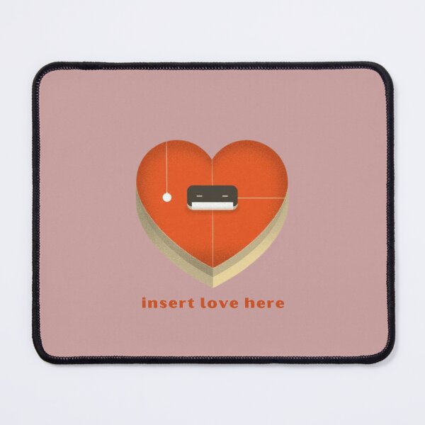 Item preview, Insert Love Here - Cute Pun | TeeHee Puns Funny Design designed and sold by TeeHee Puns.