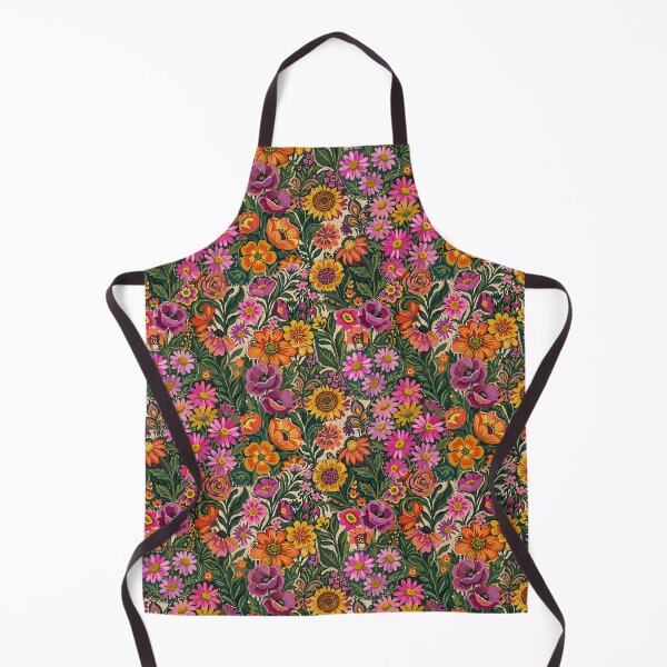 Item preview, Eclectic Floral Pattern Vintage Garden Colorful Illustration designed and sold by SplashTastic.