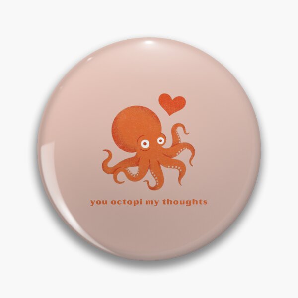 Item preview, You Octopi My Thoughts designed and sold by TeeHee Puns.