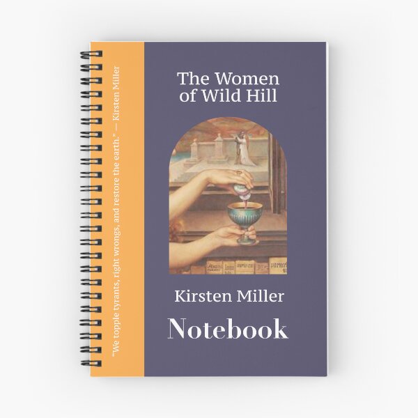 Item preview, The Women of Wild Hill Notebook designed and sold by InkishKingdoms.
