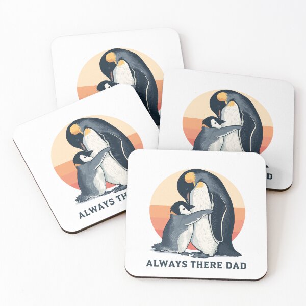 Item preview, Always There Dad Penguin Father's Day designed and sold by Sky-bully.