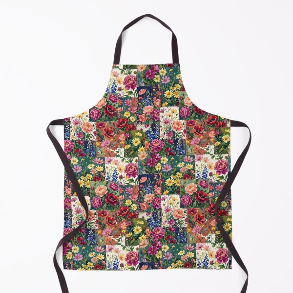 Item preview, Patchwork Floral Pattern Shabby Chic Maximalist Botanical designed and sold by SplashTastic.