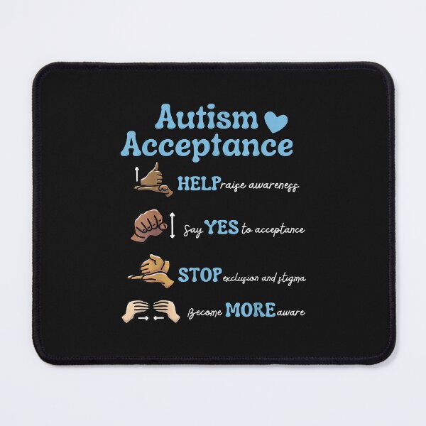 Item preview, Autism Awareness Acceptance Hand Sign Language Sped Teacher designed and sold by sunvoi66.