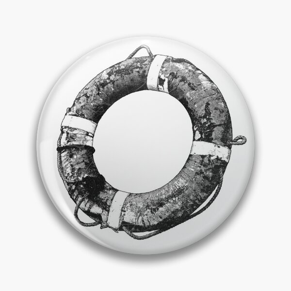 Item preview, Weathered Life Preserver Ring Maritime Survival Gear designed and sold by Ghoul Enterprises.
