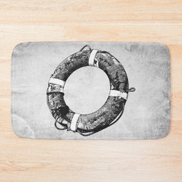 Item preview, Weathered Life Preserver Ring Maritime Survival Gear designed and sold by Ghoul Enterprises.