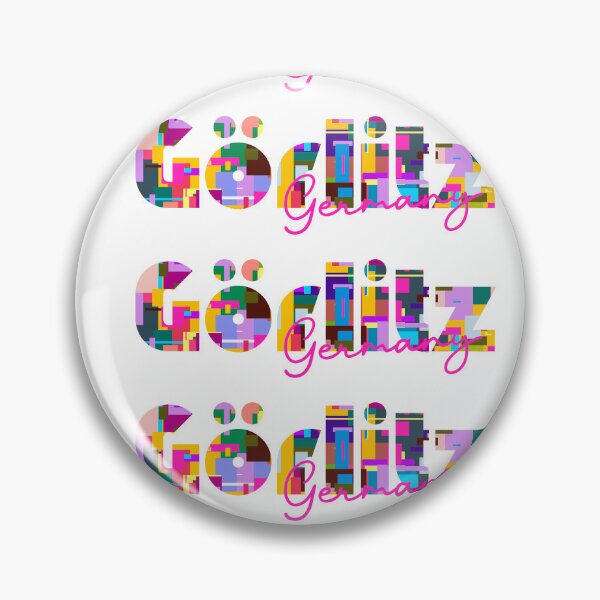 Item preview, Görlitz, Germany, Vibrant Abstract City Typography Art designed and sold by Wanderful-roads.