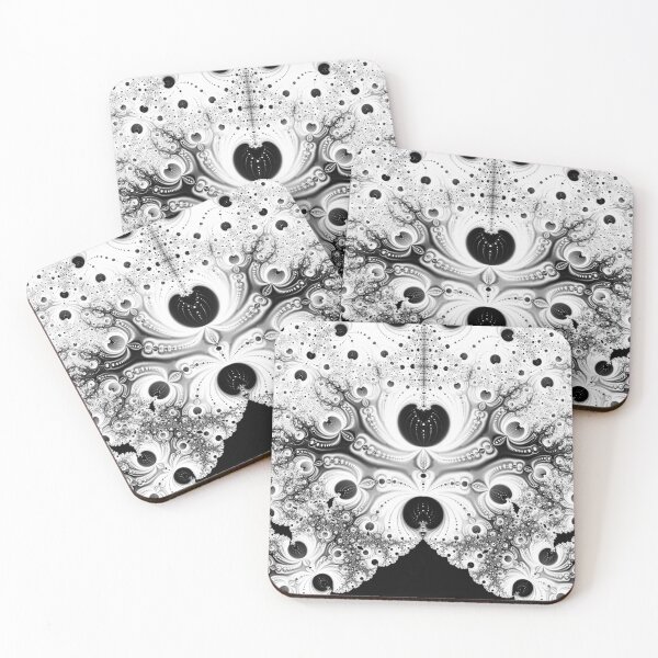 Item preview, Black and White Fractal designed and sold by TrezeTreze.