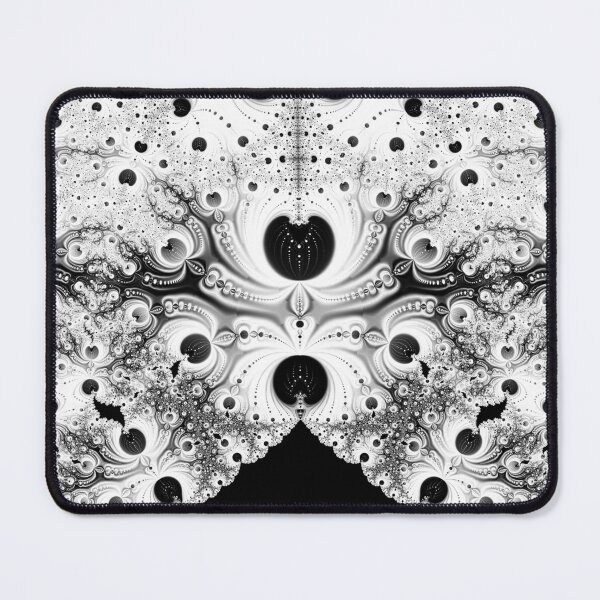 Item preview, Black and White Fractal designed and sold by TrezeTreze.