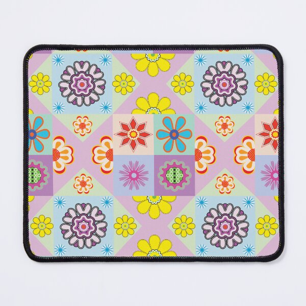Item preview, Floral abstract geometric seamless pattern designed and sold by ChaReePat.