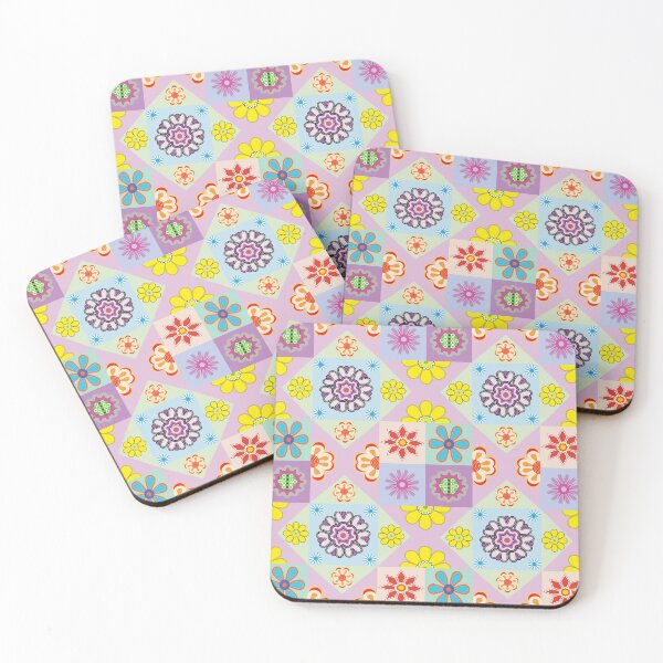 Item preview, Floral abstract geometric seamless pattern designed and sold by ChaReePat.