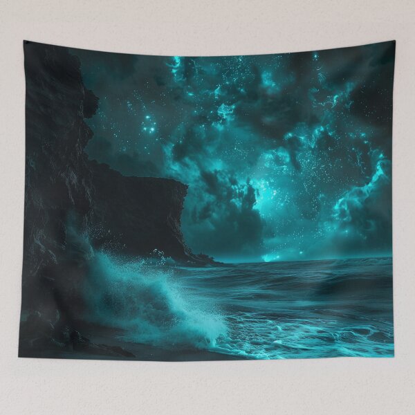 Item preview, Cosmic Tide At Midnight designed and sold by QuantumDrift.