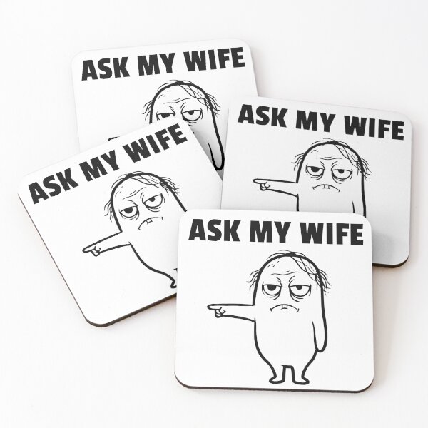 Item preview, Felix ASK MY WIFE designed and sold by Nebso.