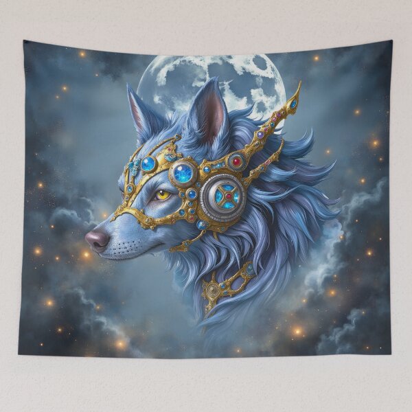 Item preview, Moonlit Guardian of the Sapphire Veil designed and sold by nicky2342.