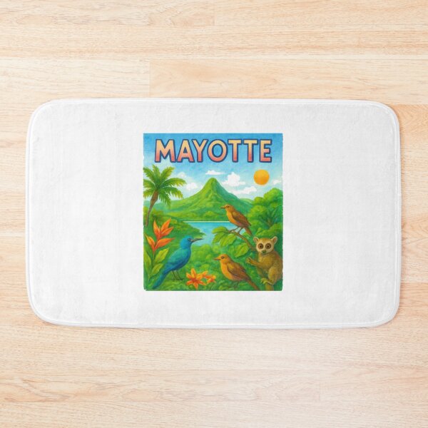 Item preview, Mayotte, landscape fauna and flora designed and sold by FoxinhoSoumaila.
