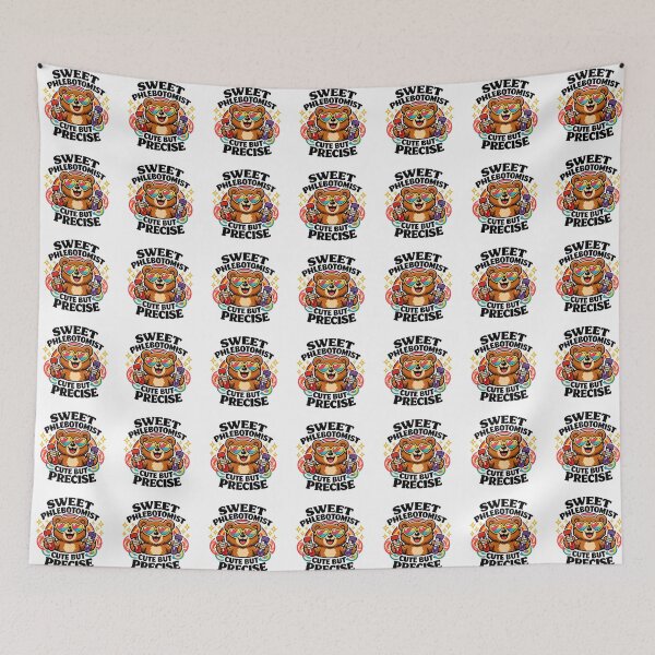 Item preview, Cute Bear Phlebotomist Retro Candy Meme Sticker – Sweet Medical Lab Tech Gift for National Phlebotomists Recognition Week designed and sold by ClinicalHubs.