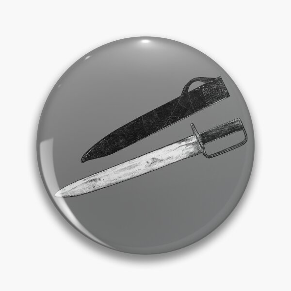 Item preview, 1941 WWII Trench Knife and Leather Sheath Combat Gear designed and sold by Ghoul Enterprises.