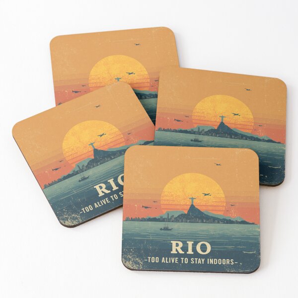 Item preview, RIO DE JANEIRO: Too Alive to Stay Indoors. [Flavor 2] designed and sold by Mildly Thriving Co..