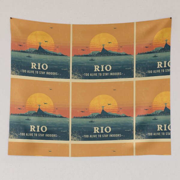 Item preview, RIO DE JANEIRO: Too Alive to Stay Indoors. [Flavor 2] designed and sold by Mildly Thriving Co..