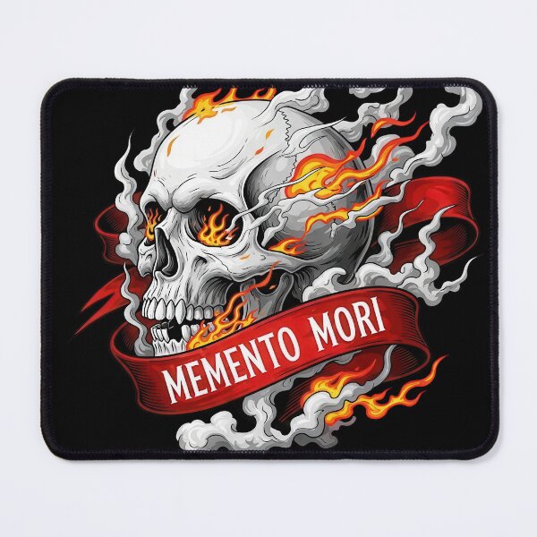 Item preview, Memento Mori Skull and Smokes Flame designed and sold by nuel-art.