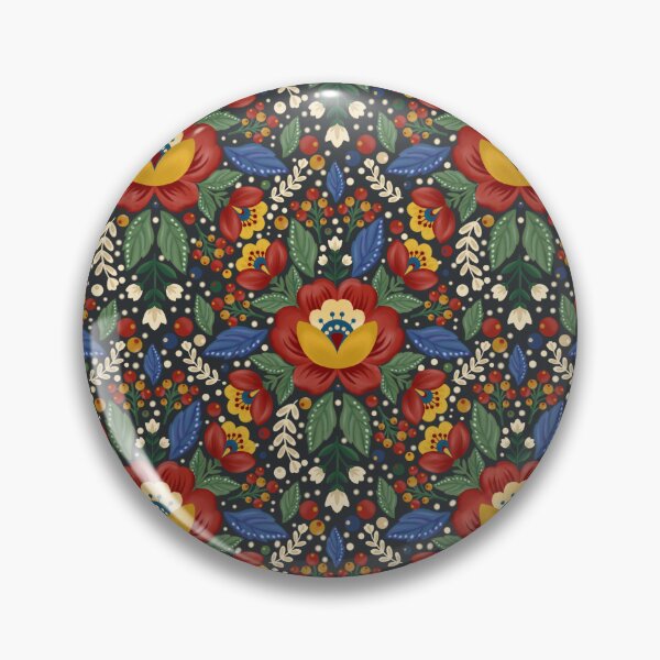 Item preview, Folk bloom pattern  designed and sold by Alaa-momani.