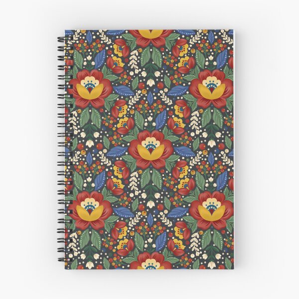 Item preview, Folk bloom pattern  designed and sold by Alaa-momani.