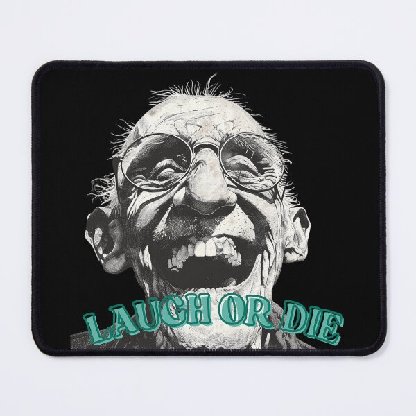 Item preview, Manic Hysteria: Laugh or Die Vintage Gritty Sketch designed and sold by ellieknight911.