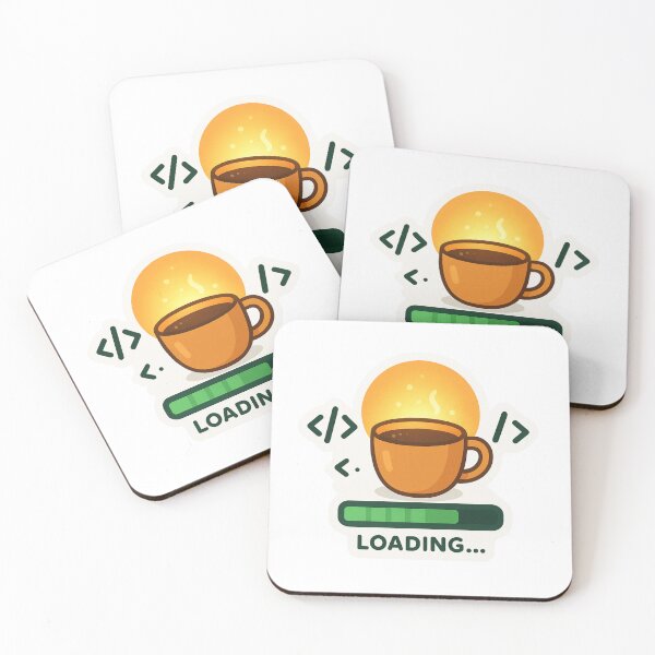 Item preview, Coffee Loading Fuel for Coders and Developers  designed and sold by pirestickers.