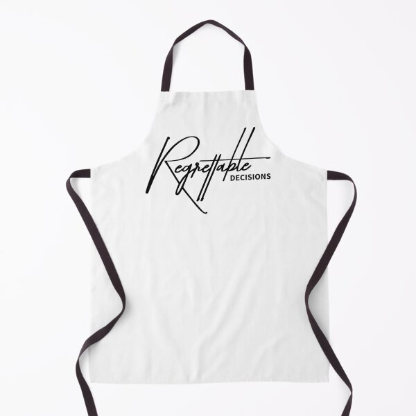 Item preview, Regrettable Decisions - Brutally Honest Minimalist Quote designed and sold by ReggieDior.