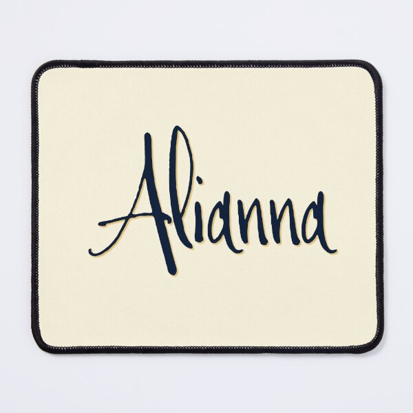 Item preview, ALIANNA personalized type design designed and sold by CharlottePlaceArt.