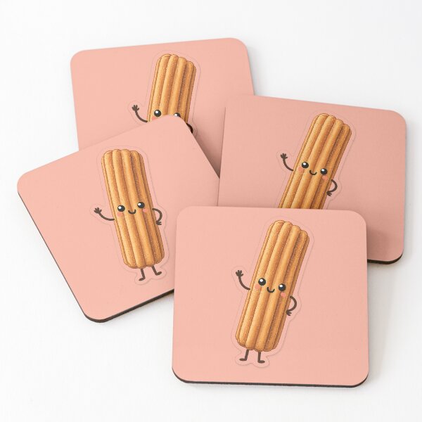Item preview, Cute Churro Sticker | Funny Spanish Pastry Character designed and sold by DrizzyV.