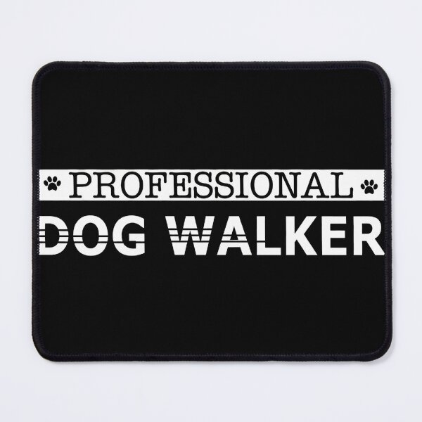 Item preview, Professional Dog Walker Typography Logo designed and sold by OlyvieArt.