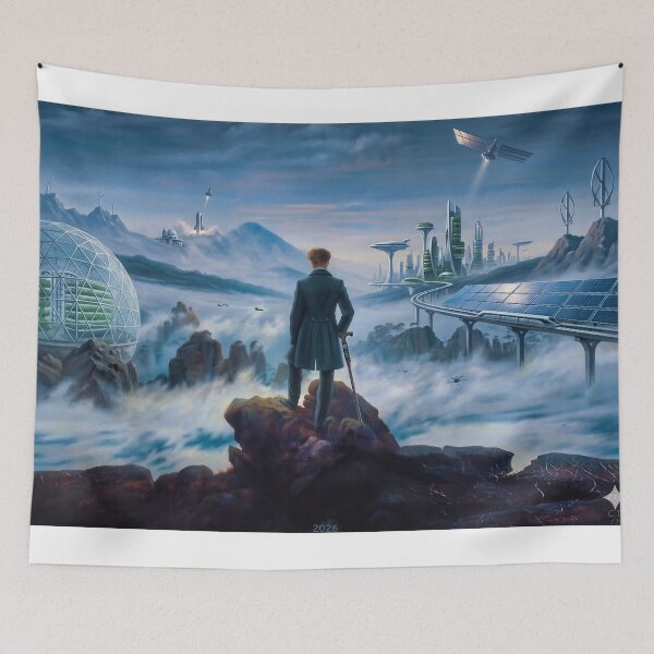 Item preview, The Wanderer Above the Sea of Fog, 2026 designed and sold by stevepmp.