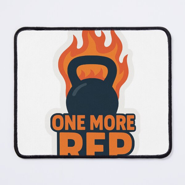 Item preview, One More Rep Flaming Kettlebell Workout designed and sold by pirestickers.