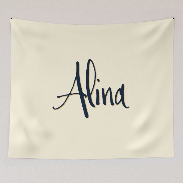 Item preview, ALINA personalized type design designed and sold by CharlottePlaceArt.