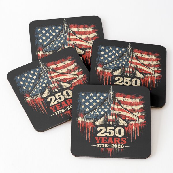 Item preview, Stealth Bomber USA 250th Anniversary Vintage Flag Military Art 1776-2026 designed and sold by CF_VintageDesign.