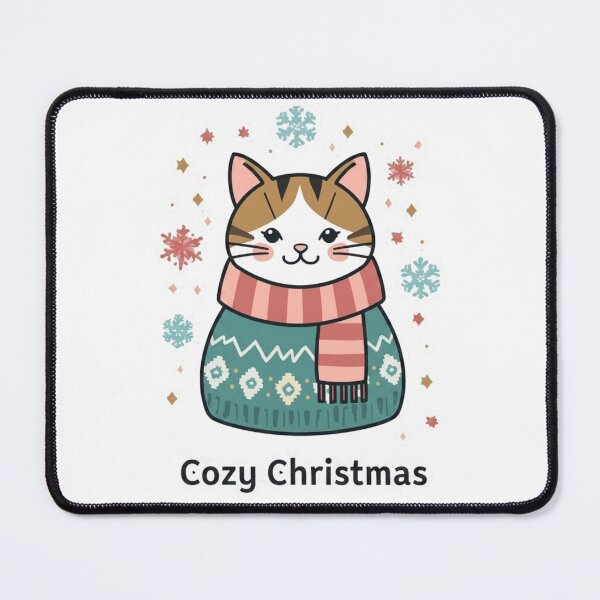 Item preview, Cozy Christmas Cat Sweater Cute Kawaii designed and sold by Sky-bully.