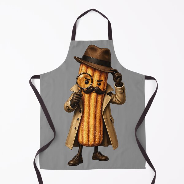 Item preview, Detective Churro Sticker | Funny Noir Churro Character designed and sold by DrizzyV.