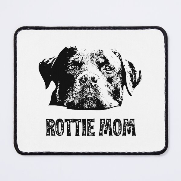 Item preview, Rottie Mom Rottweiler Dog Mom Graphic Shirt designed and sold by OlyvieArt.
