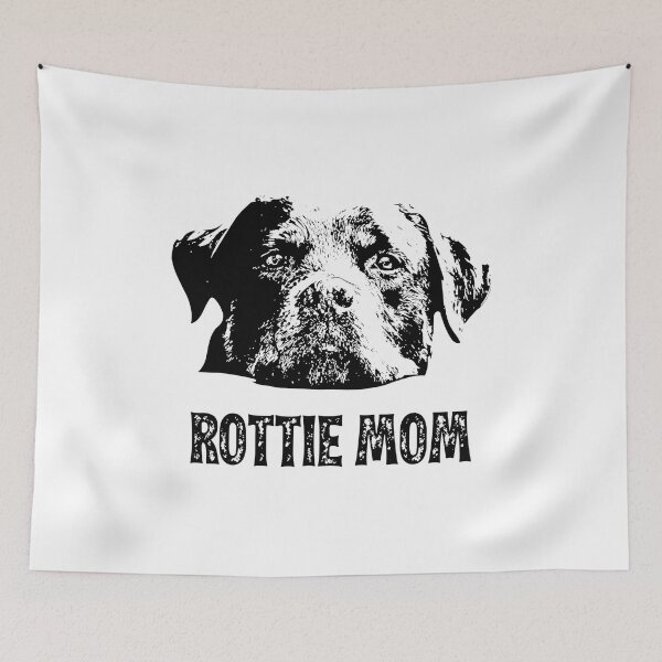 Item preview, Rottie Mom Rottweiler Dog Mom Graphic Shirt designed and sold by OlyvieArt.