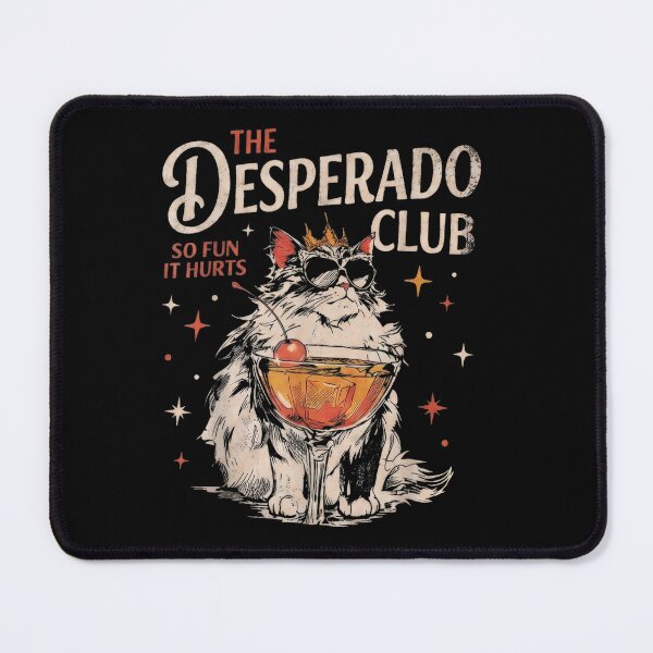 Item preview, Desperado Club Mama Needs a Night Off Funny Cat designed and sold by Bralipse.