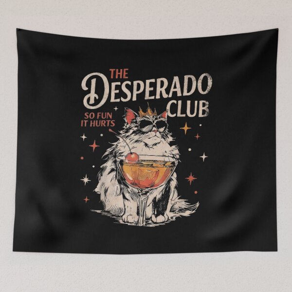 Item preview, Desperado Club Mama Needs a Night Off Funny Cat designed and sold by Bralipse.