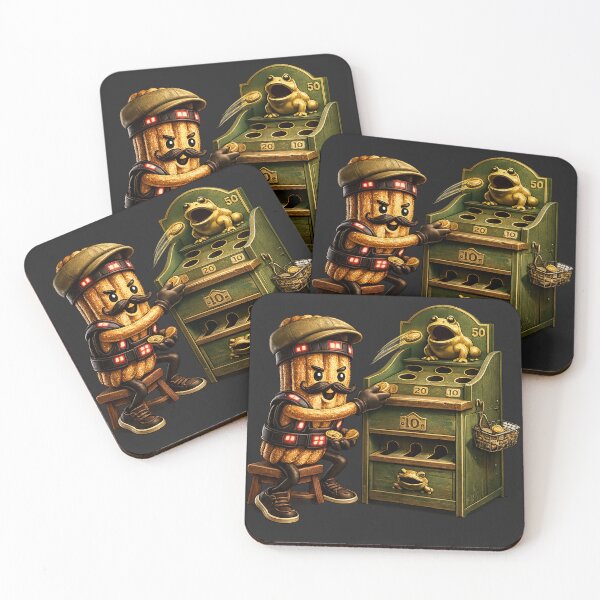 Item preview, Spanish Frog Game Churro Sticker | Cartoon Frog Game designed and sold by DrizzyV.
