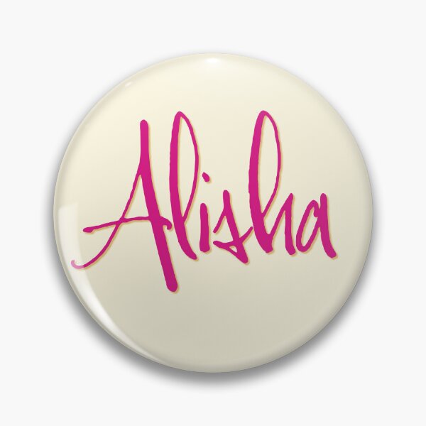 Artikelvorschau, ALISHA personalisiertes Schriftdesign entworfen und verkauft von CharlottePlaceArt.