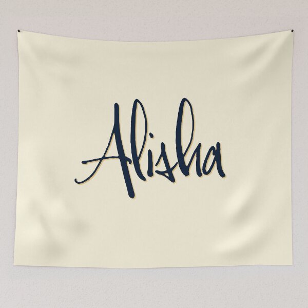 Item preview, ALISHA personalized type design designed and sold by CharlottePlaceArt.