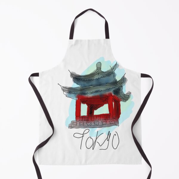 Item preview, Tokyo Architecture Illustration — Futuristic Urban Cityscape designed and sold by dremneaw.